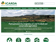 Tablet Screenshot of icarda.org